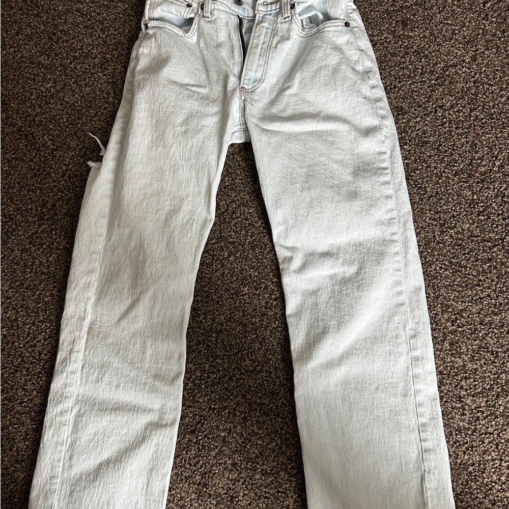 Light Wash Denim Jeans